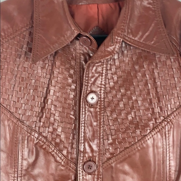 Fantastic International Leather Men’s Jacket SZ 42 - Picture 2 of 8